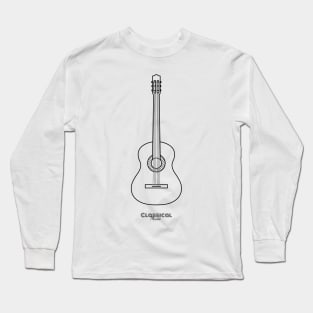 Classical guitar Long Sleeve T-Shirt